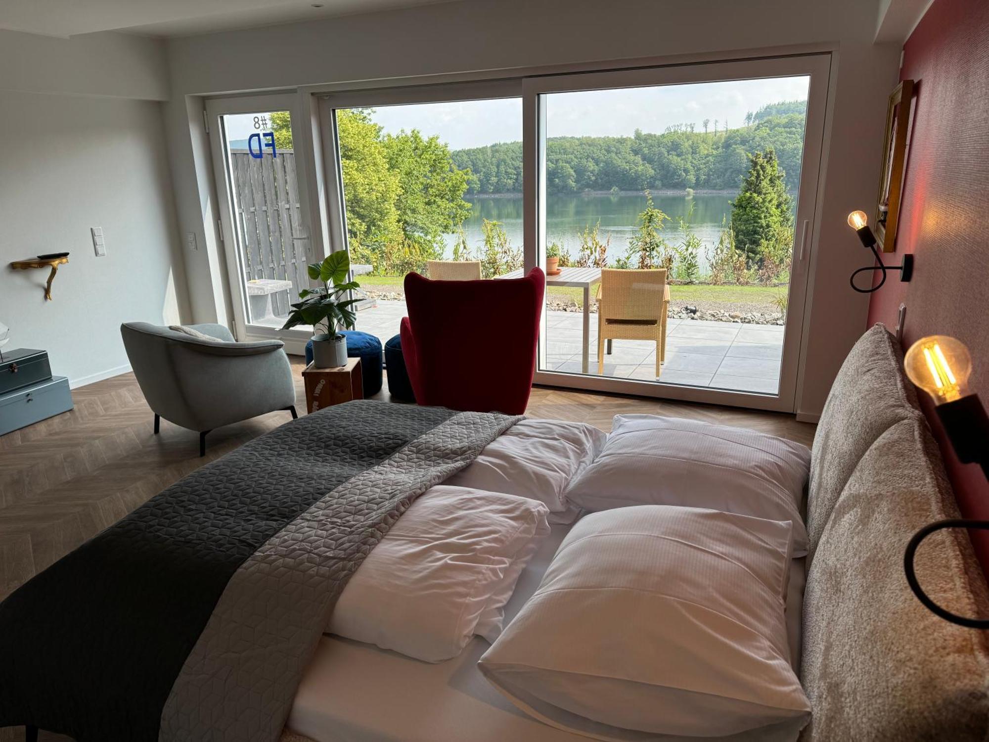Ommi Kese See-Suite Sauna Biggesee Olpe Luaran gambar